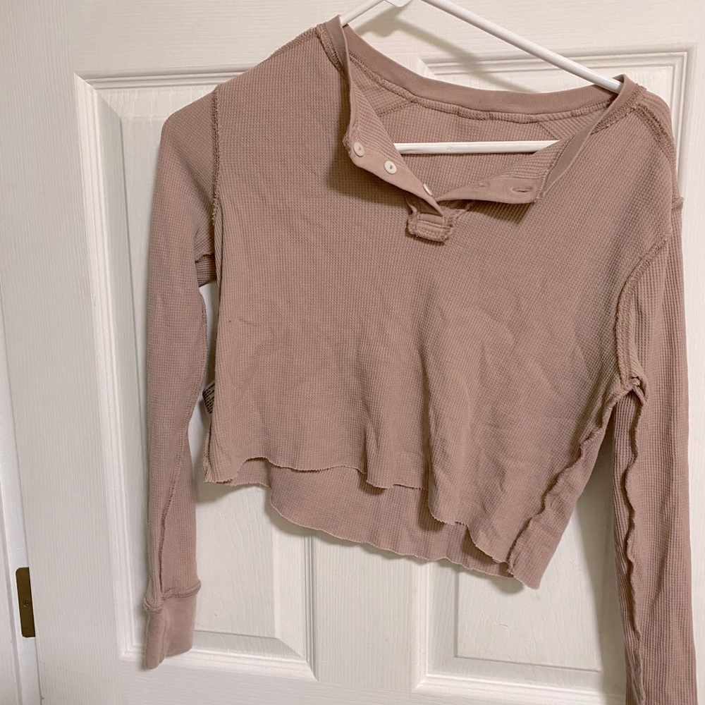 Mauve wild fable Henley on trend Barely worn